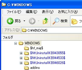 Windowsフォルダ
